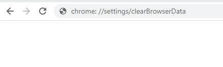 Effacer le cache et les cookies dans Google Recom