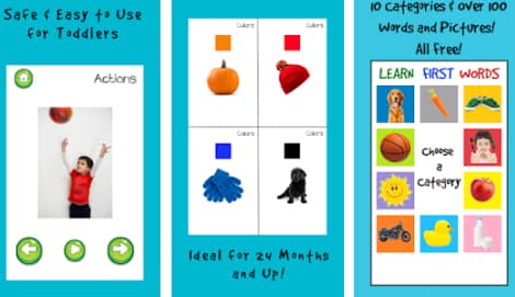 Application Apprendre l'anglais pour les enfants - Premiers mots