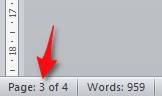 Comment supprimer une page dans Word