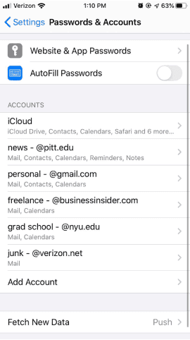 Comment supprimer un e-mail de l'iPhone