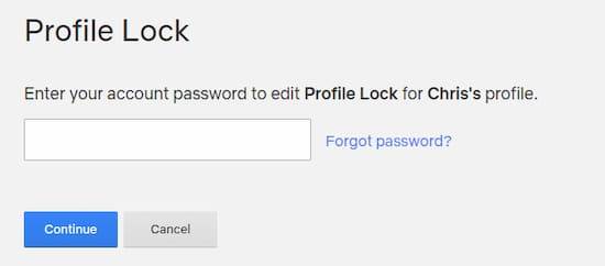 code de travail Pin Pour un profil Netflix