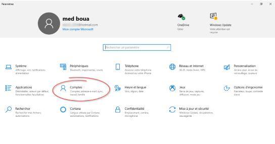 Modifiez le nom qui apparaît lorsque vous allumez l'ordinateur