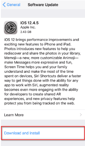 Comment mettre à jour le système iPhone