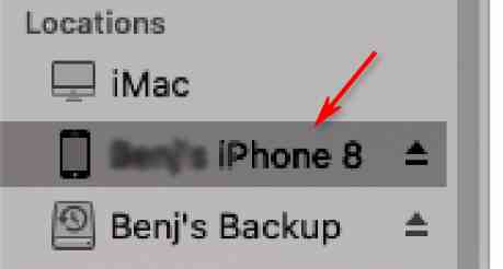Comment mettre à jour le système iPhone via Finder