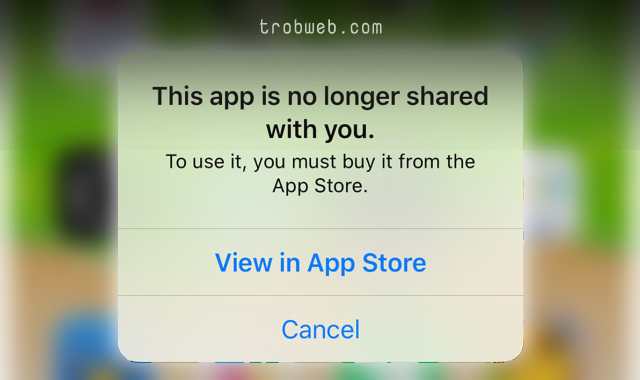 Résolvez le problème de cette application n’est plus Shared Avec toi sur iPhone