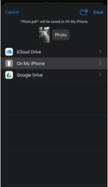 Comment convertir des images JPG en PDF sur iPhone