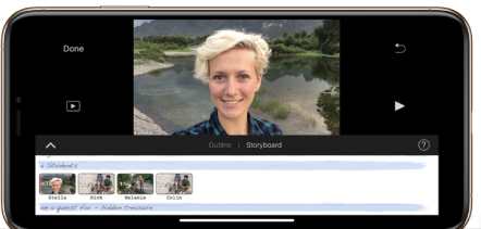 Appliquer iMovie