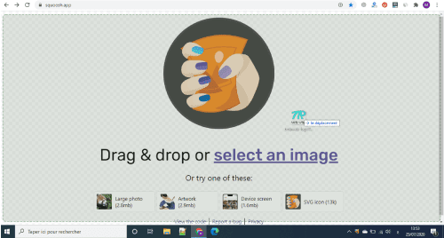 Comment réduire la taille des images en ligne