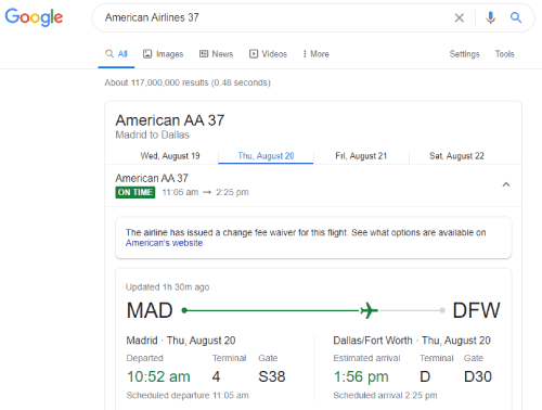 L'un des meilleurs sites pour suivre les vols en avion
