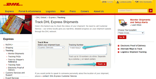 Comment suivre un envoi DHL
