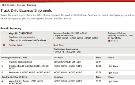 Comment suivre un envoi DHL en ligne
