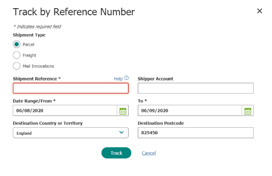 Suivre l'envoi UPS via le numéro de référence