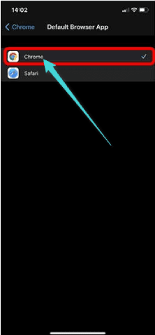 Comment changer le navigateur par défaut sur iPhone