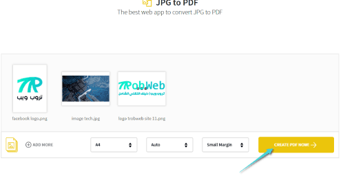 Comment fusionner et convertir des images en PDF en ligne