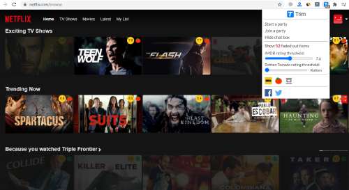 Comment ajouter une classification IMDB sur la plateforme Netflix