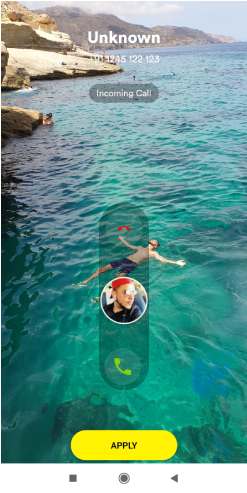 Changer l'interface des appels entrants sur Android