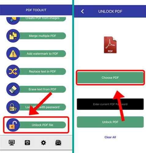 Comment supprimer un PDF de verrouillage sur iPhone