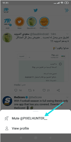 Comment masquer la visibilité des flottes sur l'application Twitter