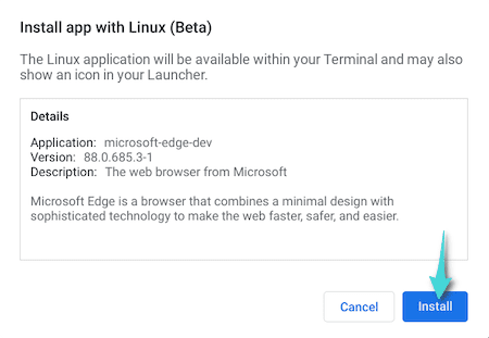 Comment installer le navigateur Edge sur Chromebook