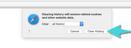 Comment effacer les données de navigation dans Safari via un raccourci clavier Mac