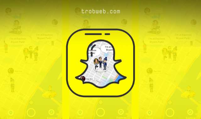 Comment partager votre emplacement de présence sur la carte Snapchat