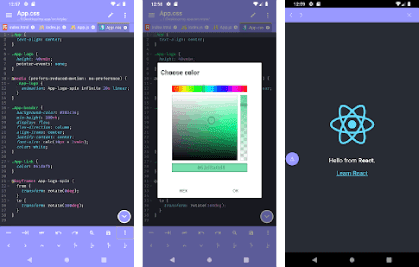 L'une des meilleures applications d'édition de scripts Android
