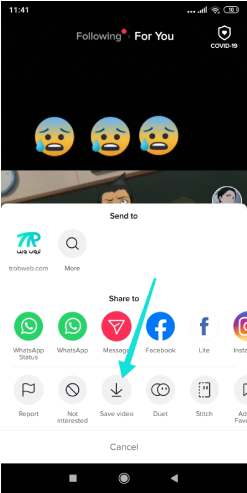 Comment enregistrer une vidéo de Tiktok