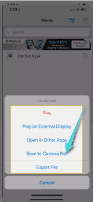 Enregistrer une vidéo de Twitter sur l'iPhone