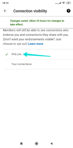 Comment masquer votre liste d'amis sur LinkedIn