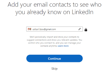 Créer un compte LinkedIn