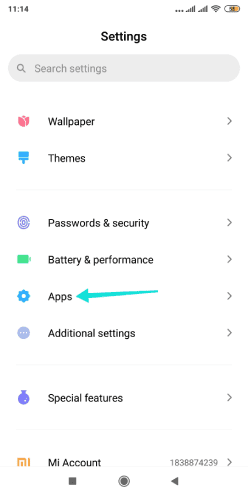 Gérer les applications sur Android