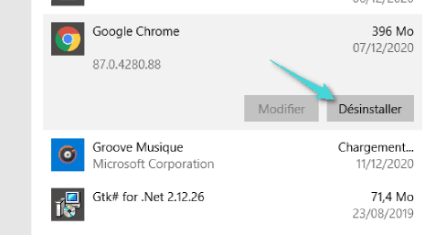 Résoudre le problème de ne pas ouvrir Google Chrome dans Windows 10