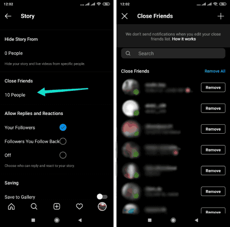 Savoir si quelqu'un m'a caché des Stories Instagram