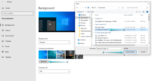 Changez l'arrière-plan de votre bureau sur Windows 10