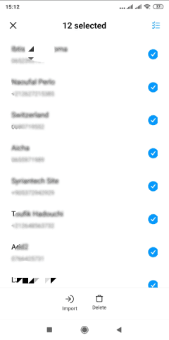 Récupérer les numéros supprimés du téléphone
