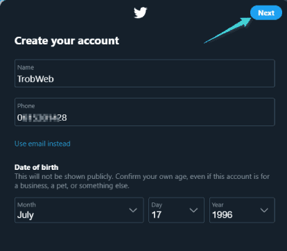 Comment créer un compte Twitter