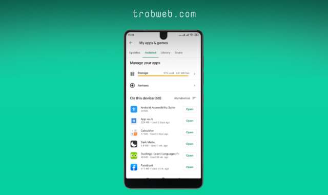 كيفية إلغات تثبيت التطبيقات من الاندرويد