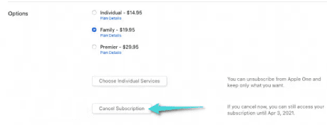 Comment annuler votre abonnement Apple One Sur le Mac