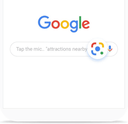 Scannez le code QR via iPhone Google Lens