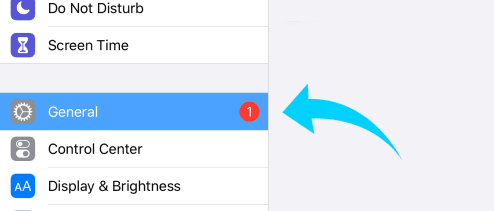 Mettez à jour le système iPad avec la dernière version