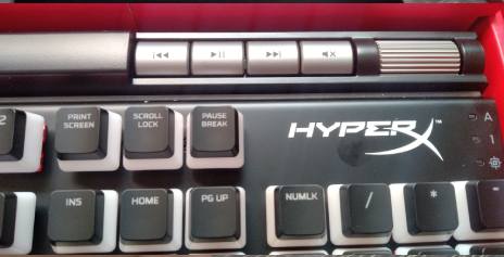 Boutons multimédia HyperX Alloy Élite 2