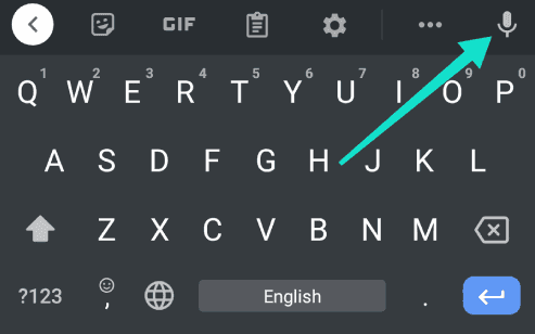 Comment taper à la voix sur Android