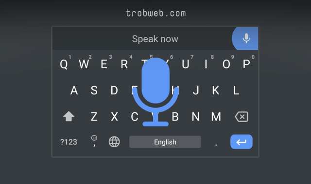 Saisir avec la voix sur Android