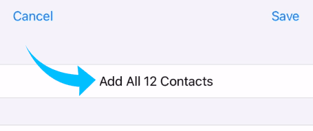 نقل Contacts D'Android à iPhone