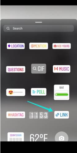 Mettre un lien URL dans ma story Instagram