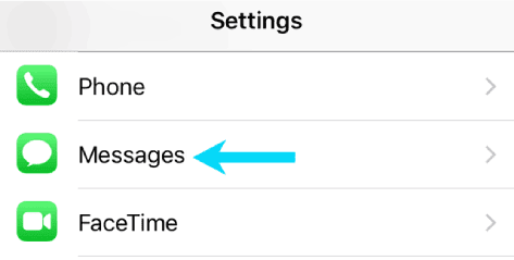 Connaître les numéros bloqués dans les messages sur iPhone