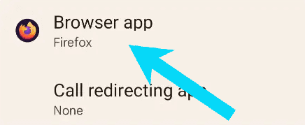 Comment changer le navigateur par défaut sur Android