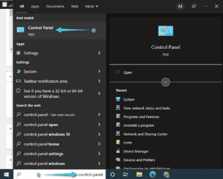 Modifier la vitesse de la souris via le panneau de configuration