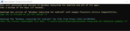 Installez Google Play sur Windows 11