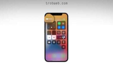 Comment afficher le pourcentage de batterie dans iPhone 12